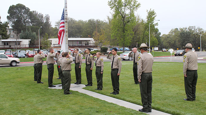 drill and ceremonies - flags